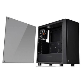 Thermaltake Versa J21 TG Mid Tower Chassis Black, 6 image