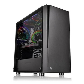 Thermaltake Versa J21 TG Mid Tower Chassis Black, 7 image