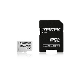 Transcend 128GB USD300S-A UHS-I U3A1 MicroSD Card with Adapter, 2 image