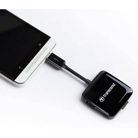 Transcend TS-RDP9K USB 2.0 OTG Card Reader black, 5 image