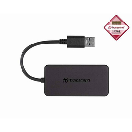 Transcend TS-Hub2K USB 3.1 Gen 1 Gen 1 Hub With Different Connector Type-A Black, 2 image
