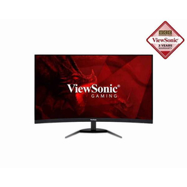 Viewsonic Monitor VX3268-2KPC-MHD, 32 CURVED LCD Monitor, VA, DVI 2560 X 1440, VGA, HDMI, DISPLAYPORT 144 HZ