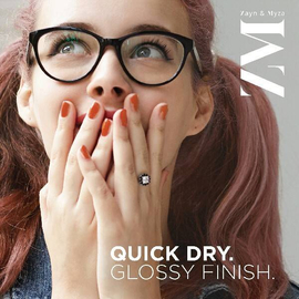 Zayn & Myza Breathable Nail Enamel- Apricot Mousse, 2 image