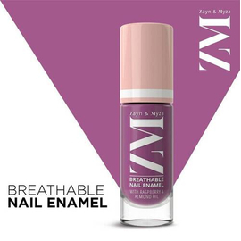 Zayn & Myza Breathable Nail Enamel- Berry Yogurt