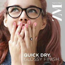 Zayn & Myza Breathable Nail Enamel- Mauve Cheesecake, 3 image