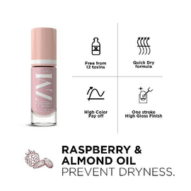 Zayn & Myza Breathable Nail Enamel- Mauve Cheesecake, 5 image
