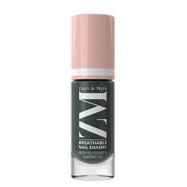 Zayn & Myza Breathable Nail Enamel- Charcoal, 2 image