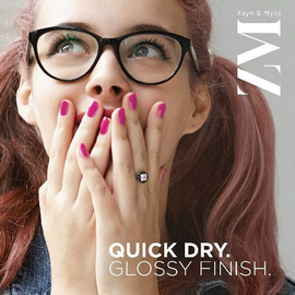 Zayn & Myza Breathable Nail Enamel- Pink Popsicle, 3 image