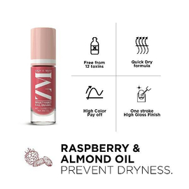 Zayn & Myza Breathable Nail Enamel- Rose Macaroon, 4 image