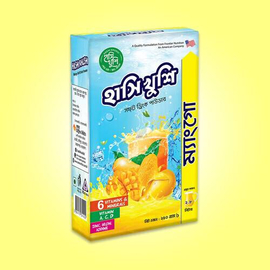 Hashi Khushi Soft Drink Powder-Mango 250gm