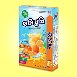 Hashi Khushi Soft Drink Powder- Orange 500gm