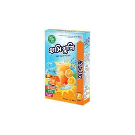 Hashi Khushi Soft Drink Powder- Orange 125gm
