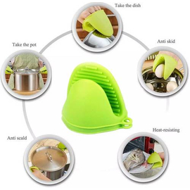 Silicone Hot Pot Holder Oven Pinch Mitt Glove