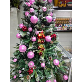 Snowfall Cherry Tree with Decoration- 7 feet
