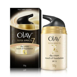 Olay BB Cream: Total Effects 7 in 1 Anti Ageing Touch of Foundation Moisturiser 50g
