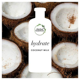 Herbal Essences Coconut Milk SHAMPOO- For Hydration- No Paraben No Colorants No Gluten  400 ML, 5 image
