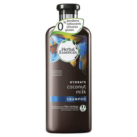 Herbal Essences Coconut Milk SHAMPOO- For Hydration- No Paraben No Colorants No Gluten  400 ML