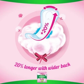 Whisper Ultra Softs Air Fresh Sanitary Pads for Women, XL 30 Napkins, 6 image