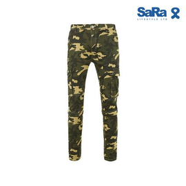 SaRa Mens Cargo Pant (MCG11YAD-Camo)