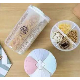Cereal & Dry Food Storage Containers - 4 Grid, 4 image