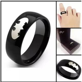 Boys Stainless Steel Titanium Plated Ring, 5 image