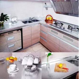 Aluminium Paper Heat Resistant Oil Proof Waterproof Kitchen Wallpaper - 1Roll, 4 image