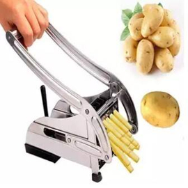 Stainless Steel Potato Chips Cutter Home French Fries Strip Cutter Machine