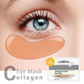 LANBENA Collagen Crystal Eye Mask - 5 Pcs, 3 image