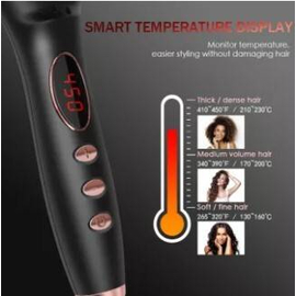 Hair Electric Comb Brush Fast Hair Straightener- (black), 4 image