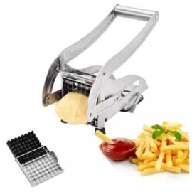 Stainless Steel Potato Chips Cutter Home French Fries Strip Cutter Machine, 2 image