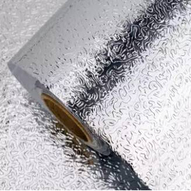 Aluminium Paper Heat Resistant Oil Proof Waterproof Kitchen Wallpaper - 1Roll, 2 image