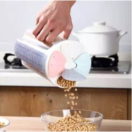 Cereal & Dry Food Storage Containers - 4 Grid