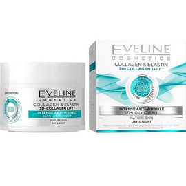 EVELINE 3D-Collagen Lift Intense Anti-Wrinkle Day & Night Cream-50ml