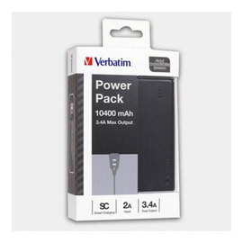 Verbatim 10400mAh Power Pack Dual-Output-Black