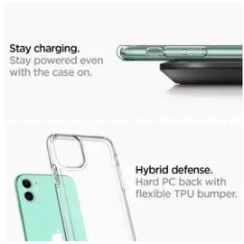 Transparent Slim Soft Back Cover For iPhone 11/12 Pro Max, 5 image