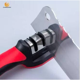 Mini Manual Stainless Steel 3 Stage Kitchen Handheld Knife Sharpener