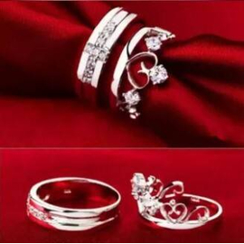Love Promise Couple Finger Ring