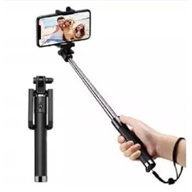 Bluetooth Extendable Selfie Stick with Wireless-Black, 2 image
