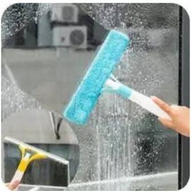 Cleaning Brush Glass Wiper Window Cleaner Tool - (Multi Color), 2 image
