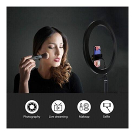 Selfie Ring Light With Tripod 12 inch SET-Black, 2 image