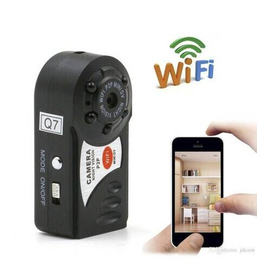 Q7 Mini Wifi Camera Night Vision-Black
