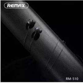 Remax RM 510 In-Ear Earphone With Metal Box-Black, 3 image