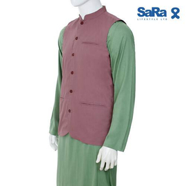 SaRa  Men's Mojib Coat (MCT61WCB-Brown), 2 image