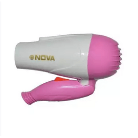 Professional Hair Dryer NV-658 - White and Pin., 2 image