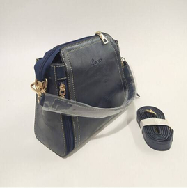 Bucket Ladies Bag, Color: Blue, 2 image