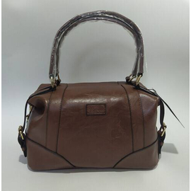 Duffle Ladies Bag, Color: Coffee