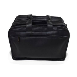 Alcapone Briefcase Bag, Color: Black, 3 image