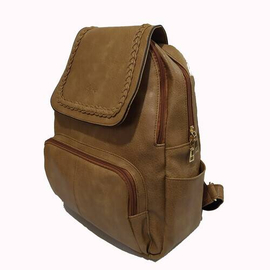 Gloria Backpack Ladies Bag, Color: Brown