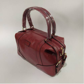 Duffle Ladies Bag, Color: Red