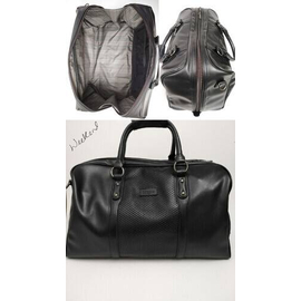 Weekend Travel Bag, Color: Black, 4 image